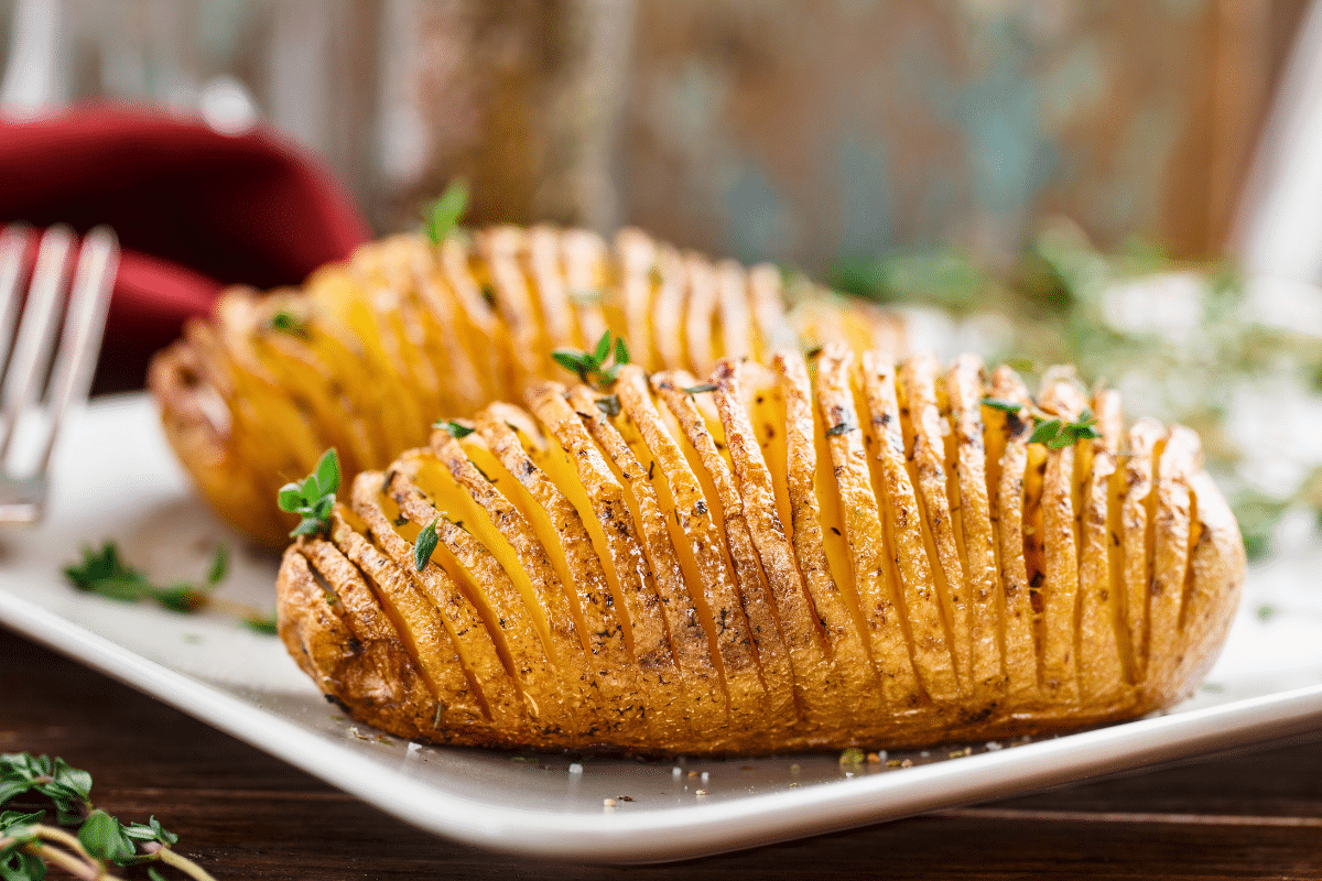 Pommes de terre Hasselback Pommes de terre Hasselback