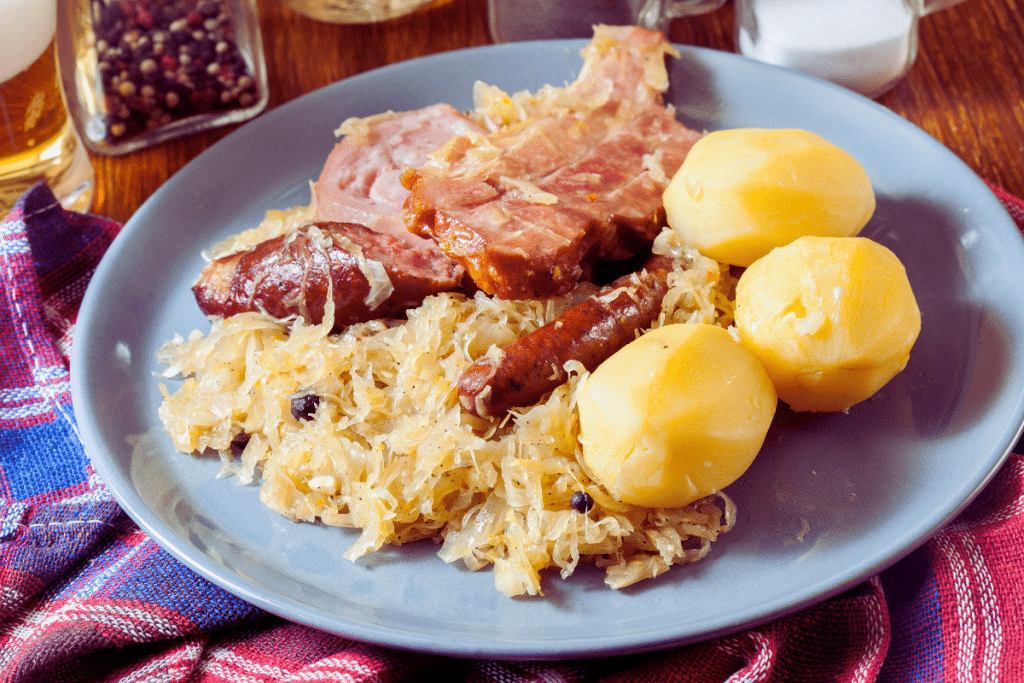 réchauffer choucroute