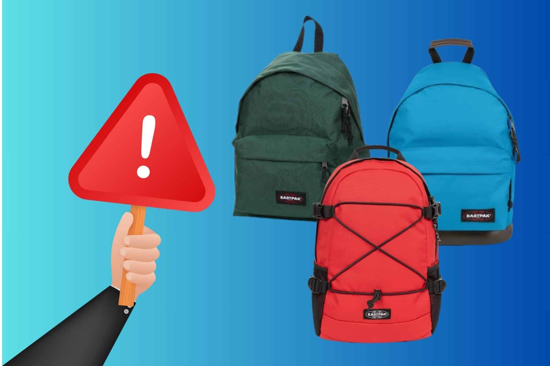 Sac Eastpak qui ne passe pas en avion Sac Eastpak qui ne passe pas en avion