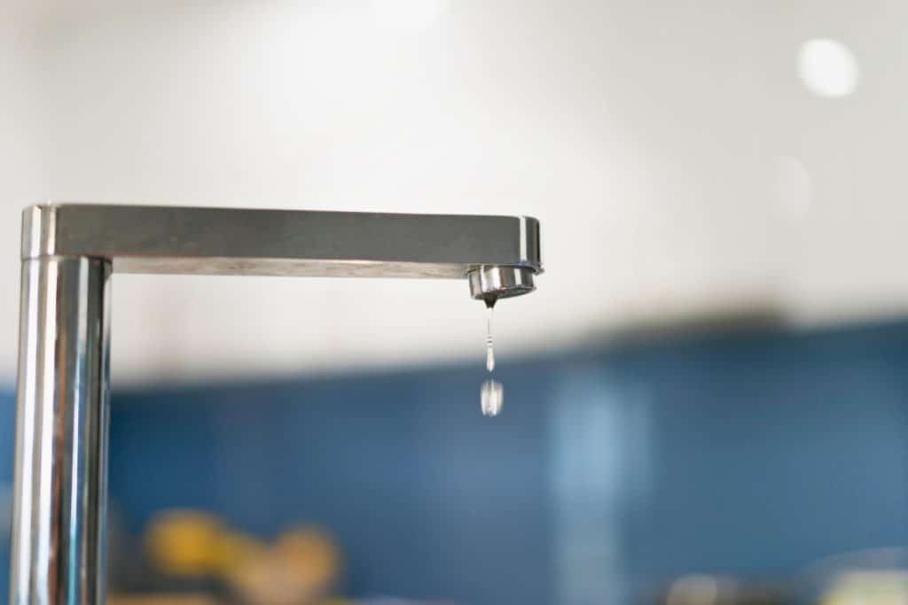 Plus de pression d'eau mais pas de fuite