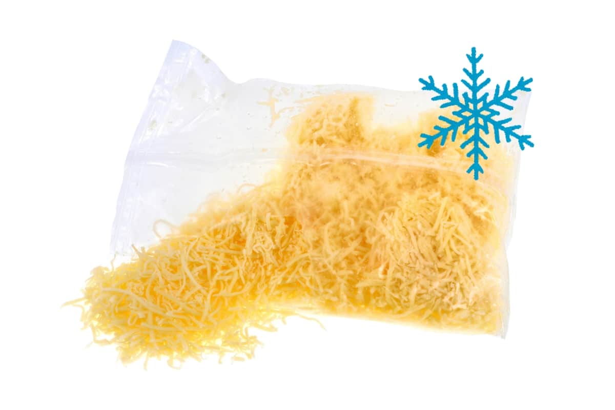 Congeler du gruyère rapé Congeler du gruyère râpé