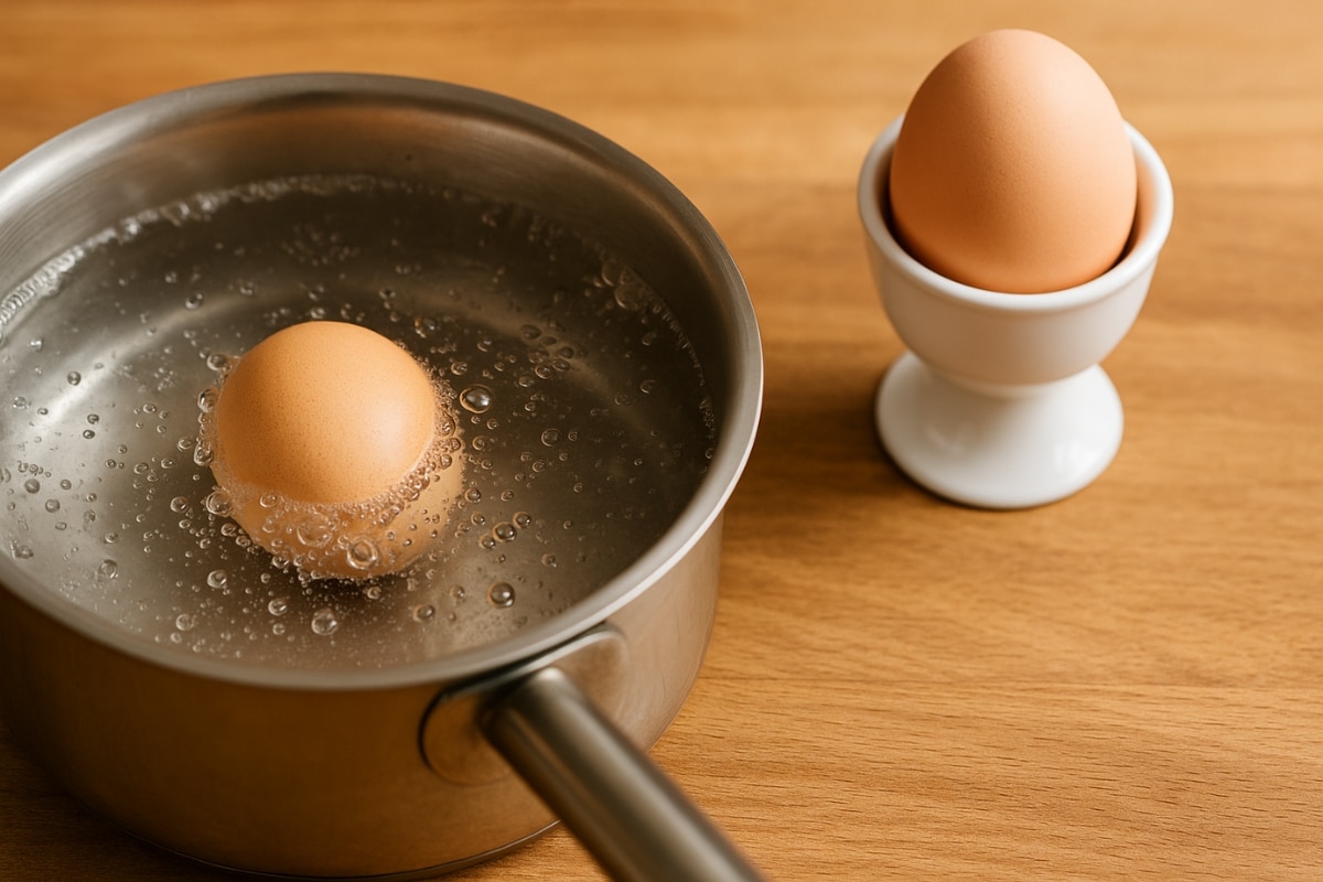 Œuf à la coque temps de cuisson marmiton