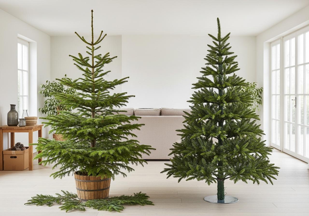 sapin naturel ou artificiel