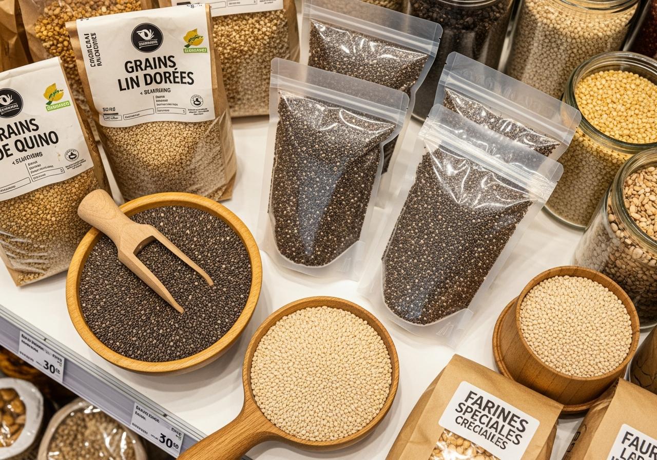 graine de chia quel rayon