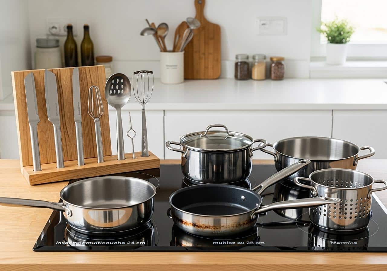 Quels sont les ustensiles de cuisine essentiels ?