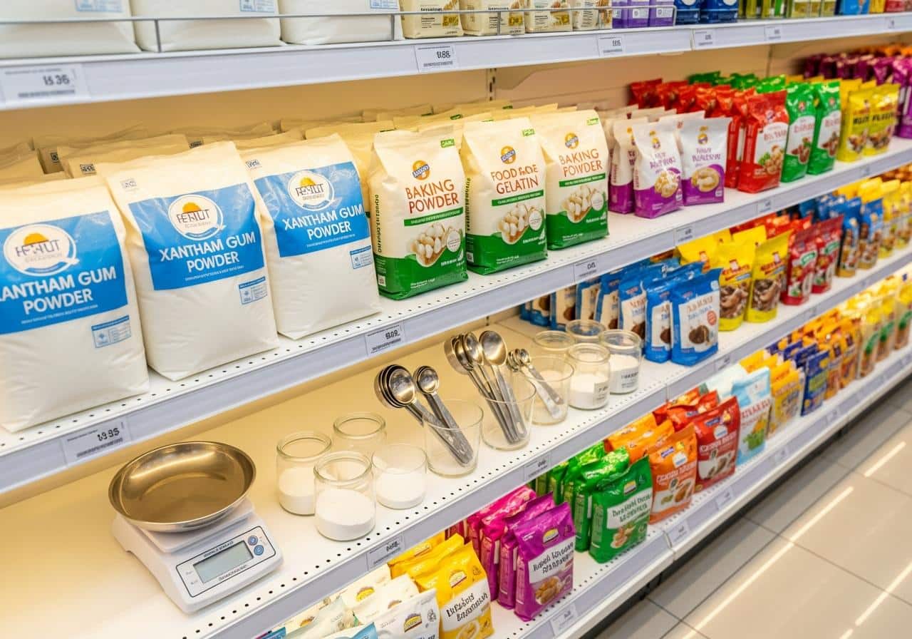 gomme de xanthane quel rayon