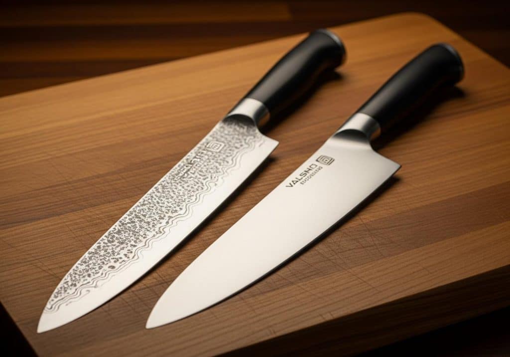 Quelle est la différence entre un couteau forgé et un couteau embouti ?