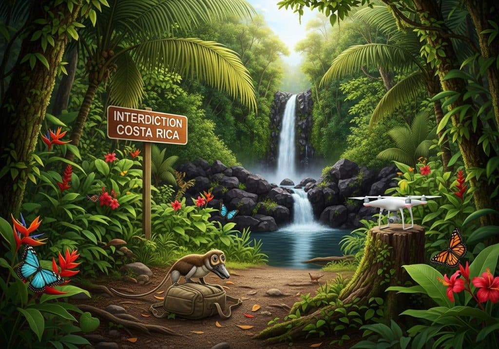 qu'est-ce qui est interdit au costa rica