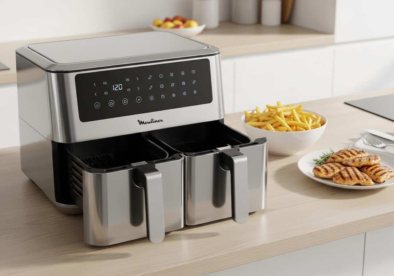 dual easy fry moulinex avis