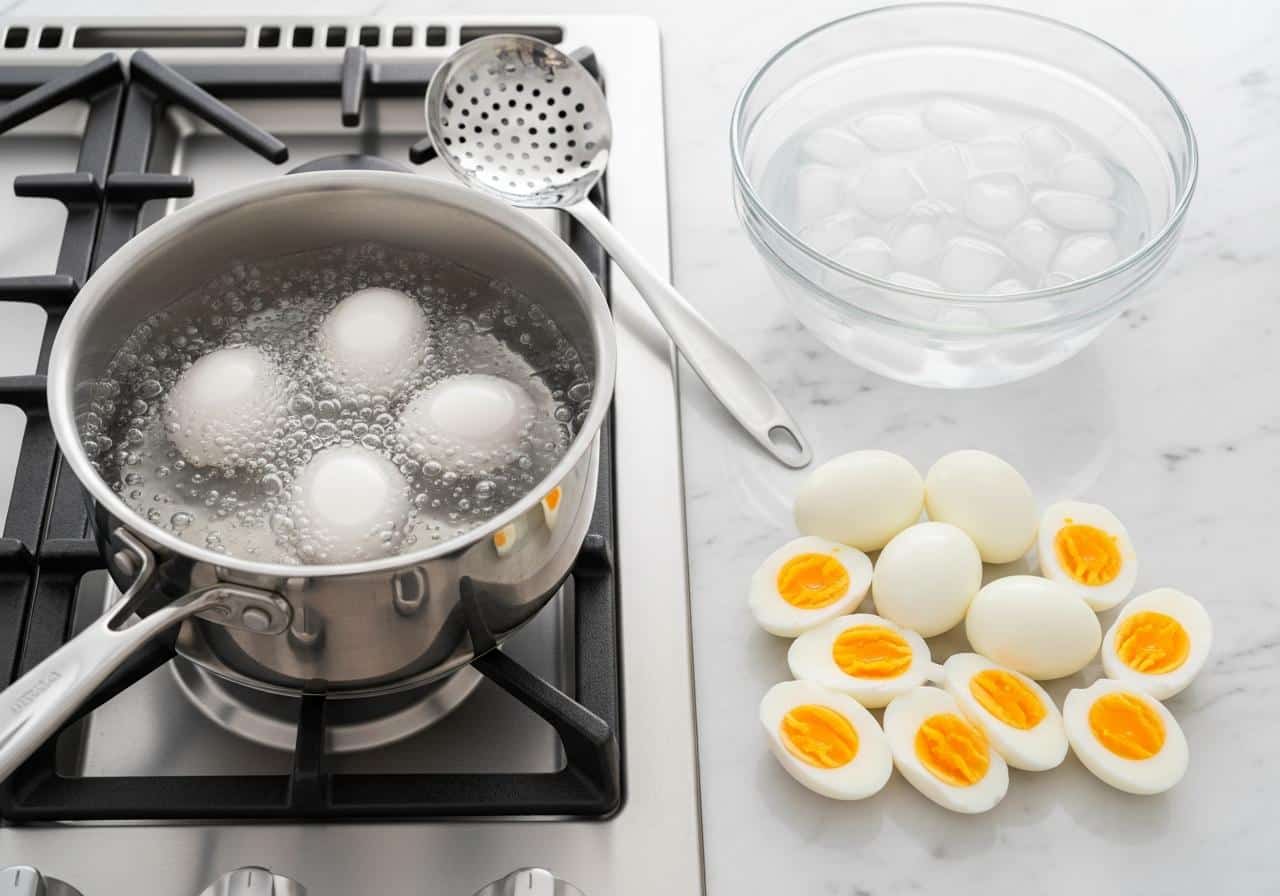 Combien de temps cuire des œufs durs ?