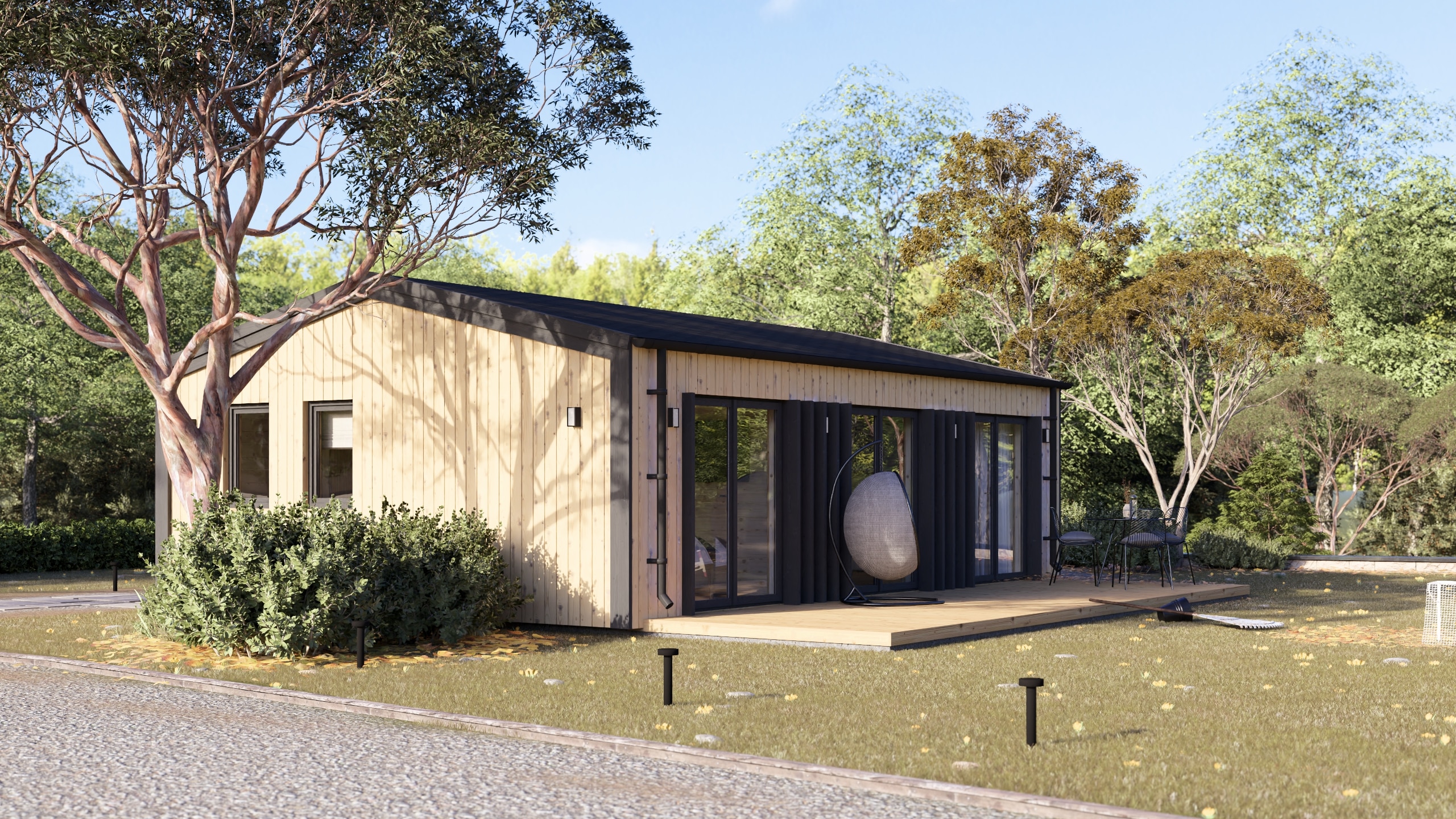 Chalet en bois habitable Angela