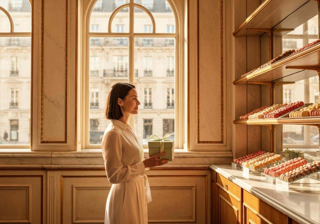 ladurée paris test macarons