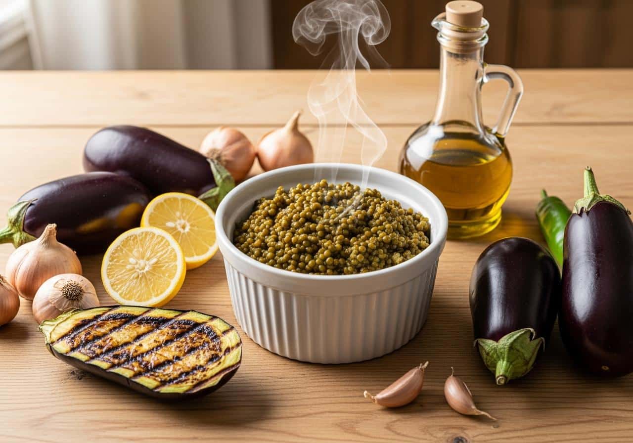 recette caviar d'aubergine