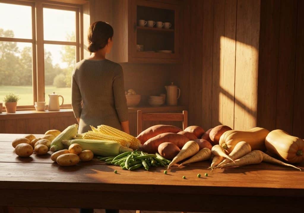 Quels sont les légumes féculents ?