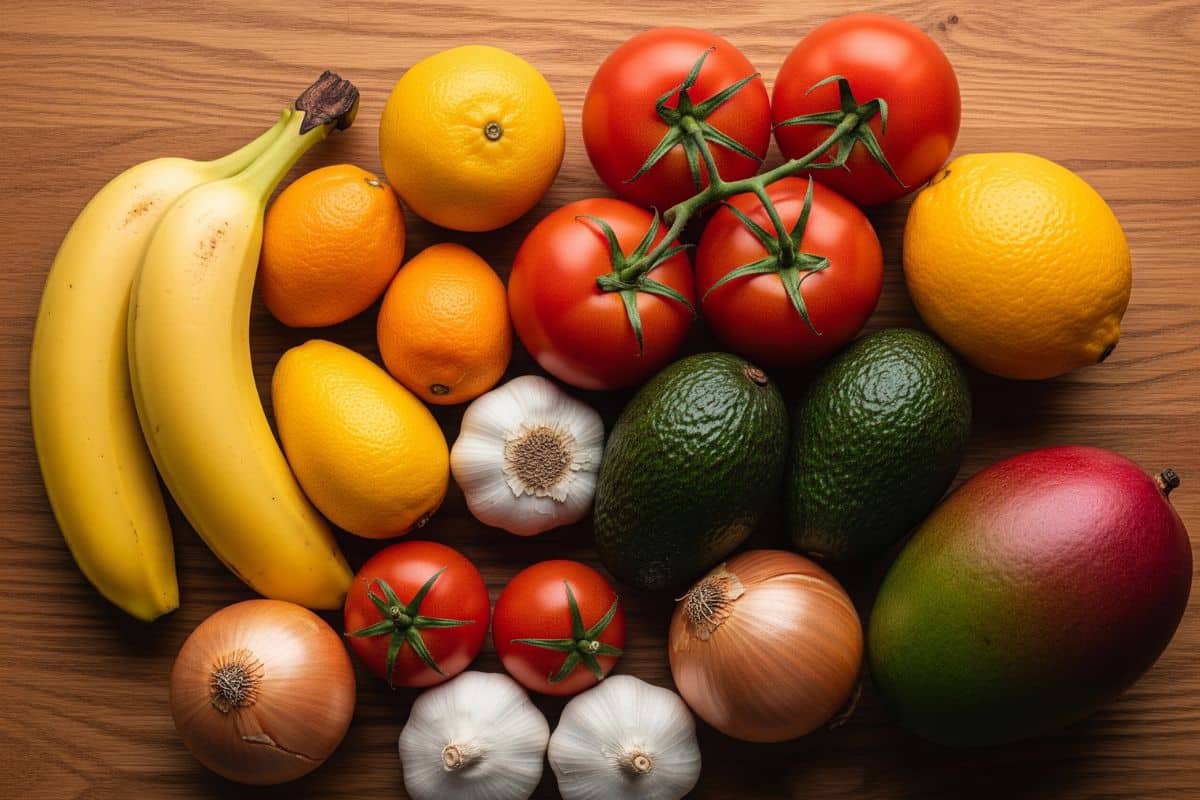 Fruits légumes jamais réfrigérateur conservation tomate banane avocat