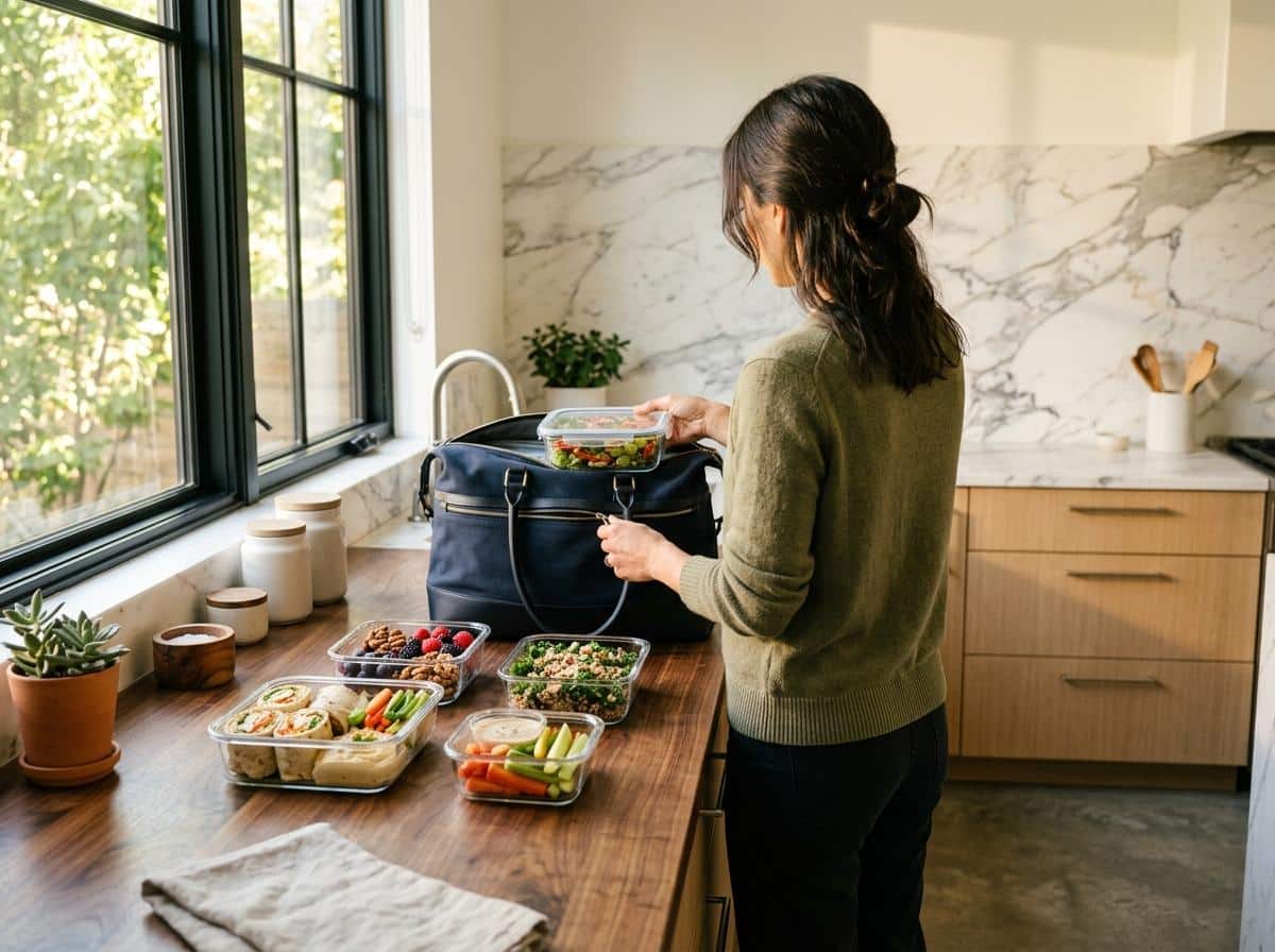 Comment préparer des repas à emporter pour un long vol ?